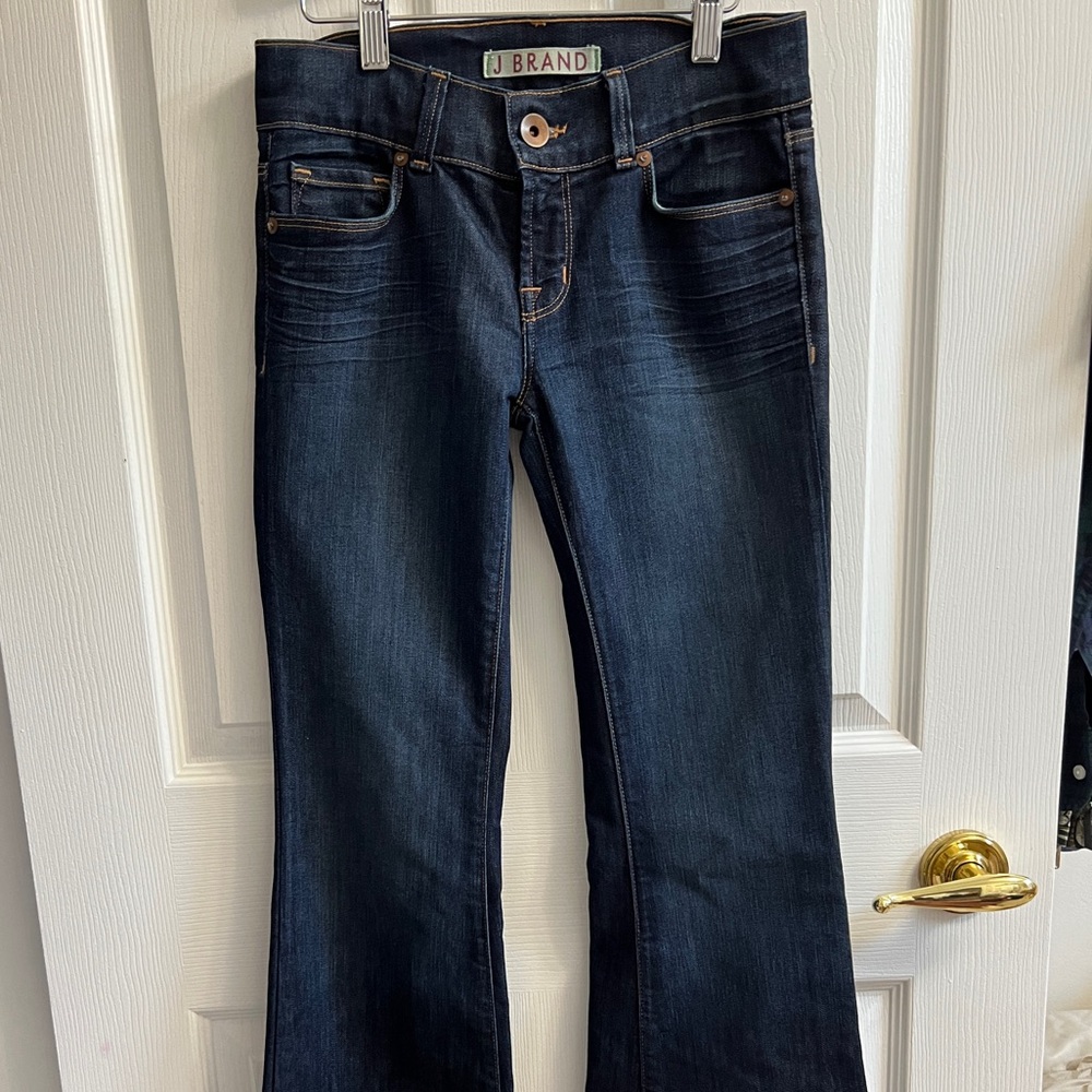 J Brand Wide Leg Flare Jeans
